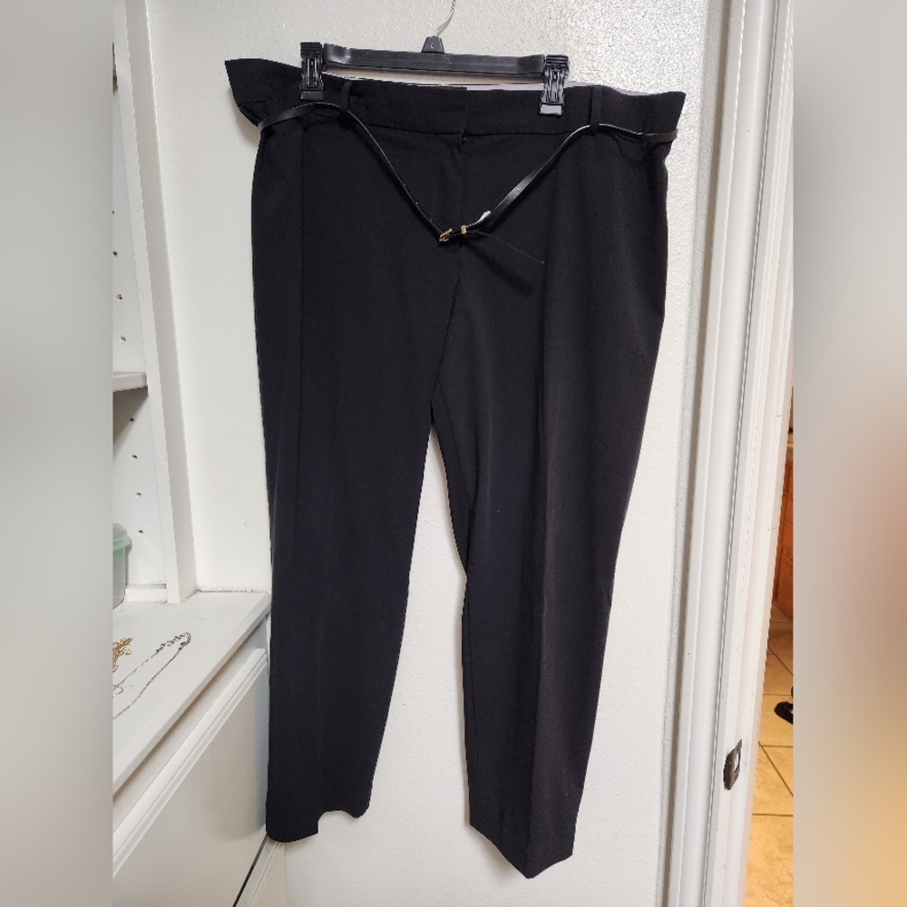 Liz Claiborne Emma Classic 18 Black Pants